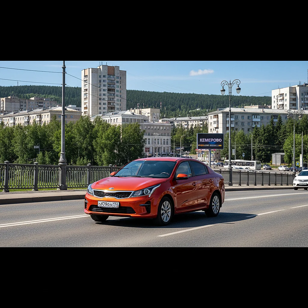 Куда ехать на новой Kia Rio в Кемерово: Ленина и Кузнецкий мост