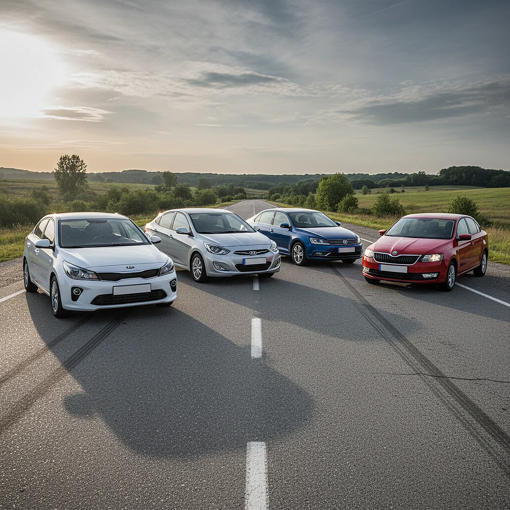 Сравниваем лучшие седаны: Jetta, Rapid, Solaris и Rio