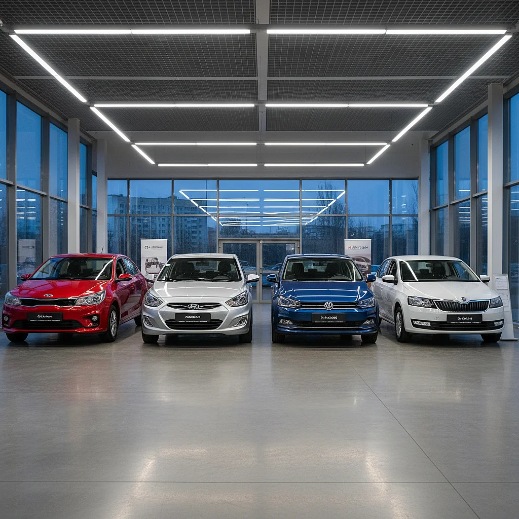 Сравниваю фаворитов: Kia Rio, Solaris, Polo и Rapid