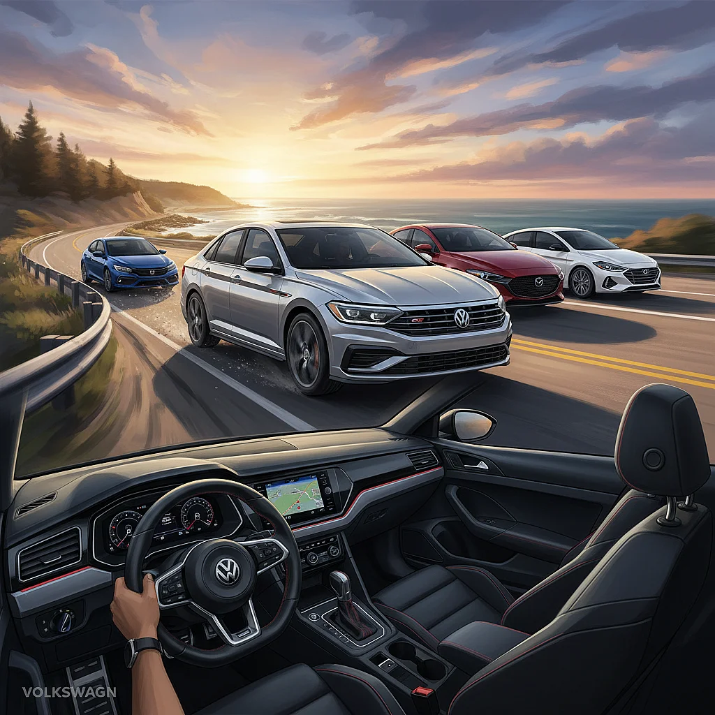 Volkswagen Jetta и конкуренты: дорожные ощущения и комфорт салона