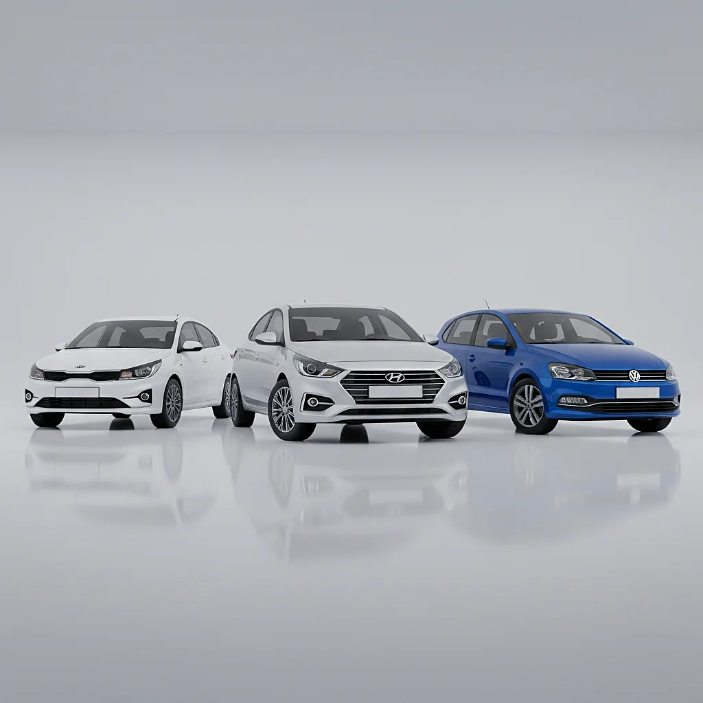 Hyundai Solaris, Kia Rio или Volkswagen Polo: какой седан выбрать?