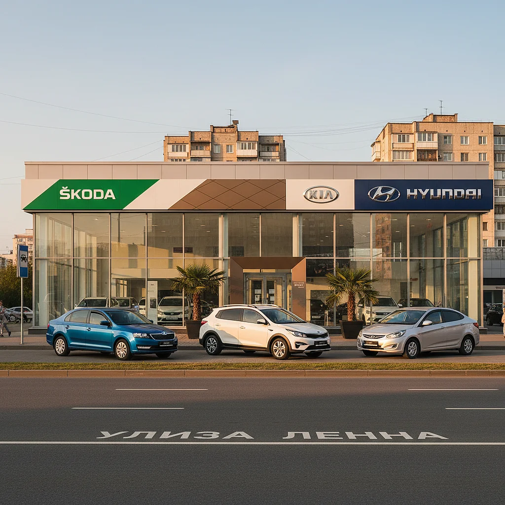 Ищем авто в Кемерово? Сравним Rapid, Rio и Solaris на Ленина