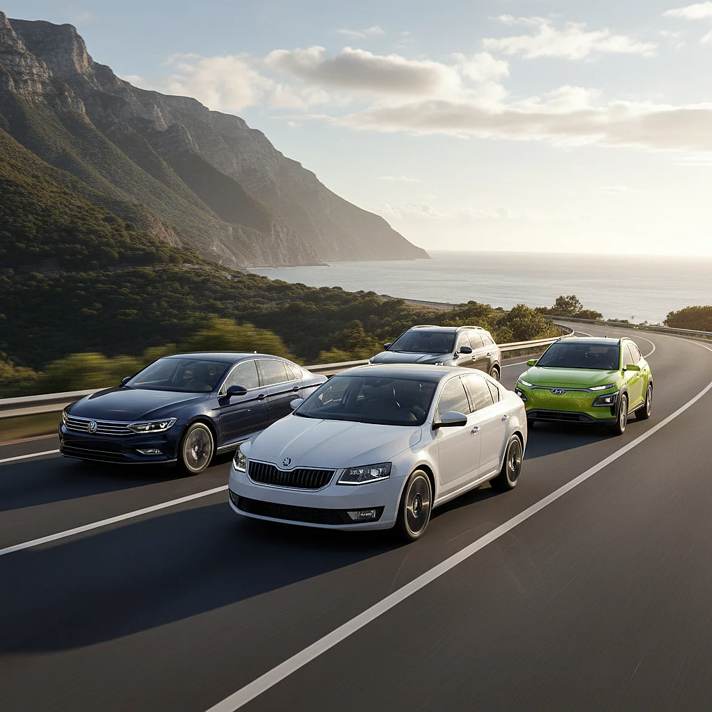 Как ведут себя на дороге Volkswagen, Kia, Skoda и Hyundai