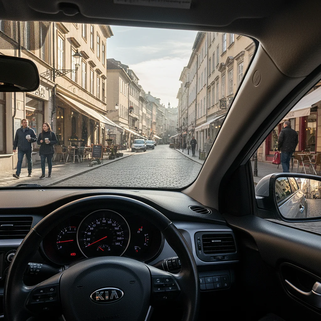 Мой городской день за рулем Kia Rio: легкость и экономичность