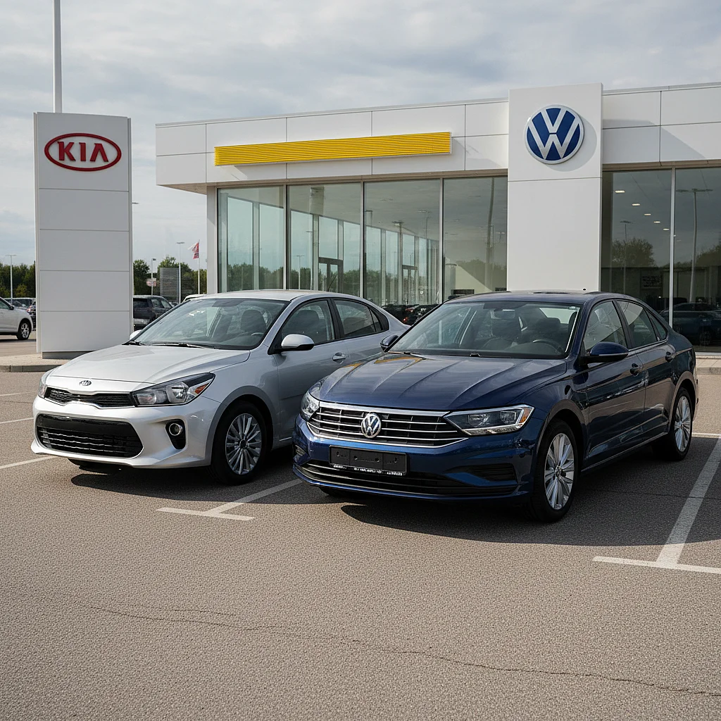 Сравнение популярных седанов: от Kia Rio до Volkswagen Jetta