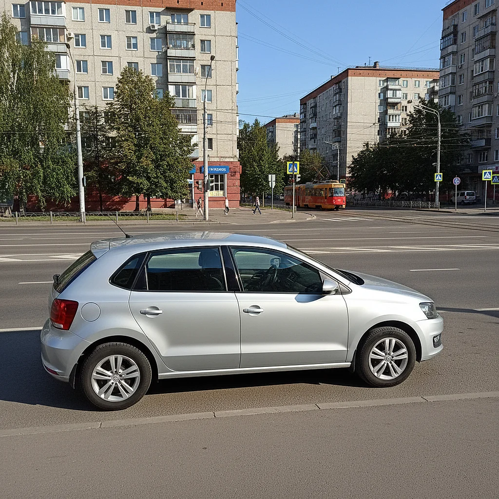 Volkswagen Polo в аренду в Кемерово — цена от 1900 руб/сут