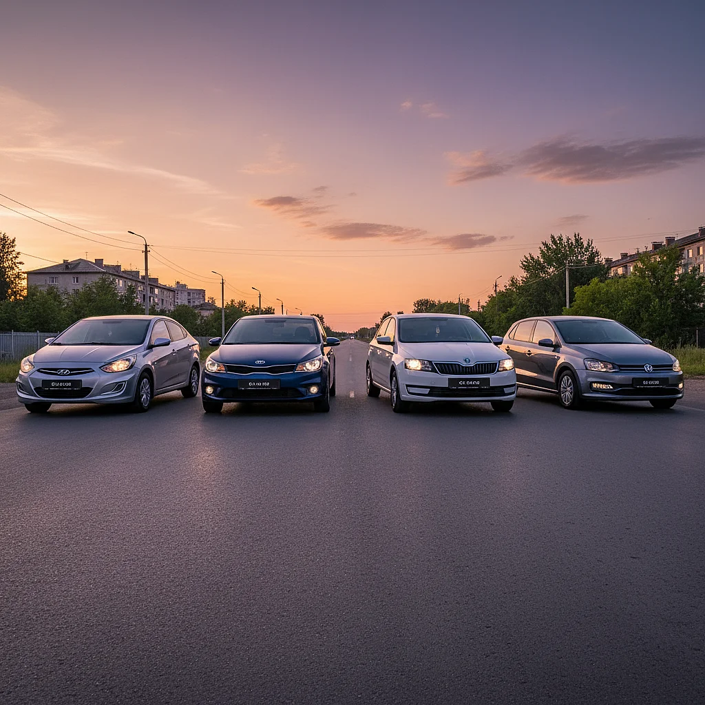 Выбираем седан: Solaris, Rio, Polo или Rapid — честный разбор